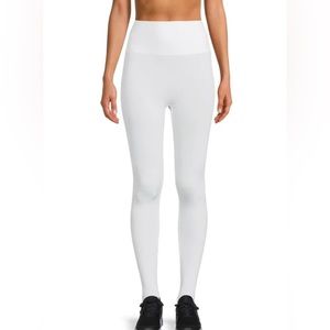 Warner's Women's Seamless Twill Shaping Legging, 1-Pack White Size L/X and 2X/3X